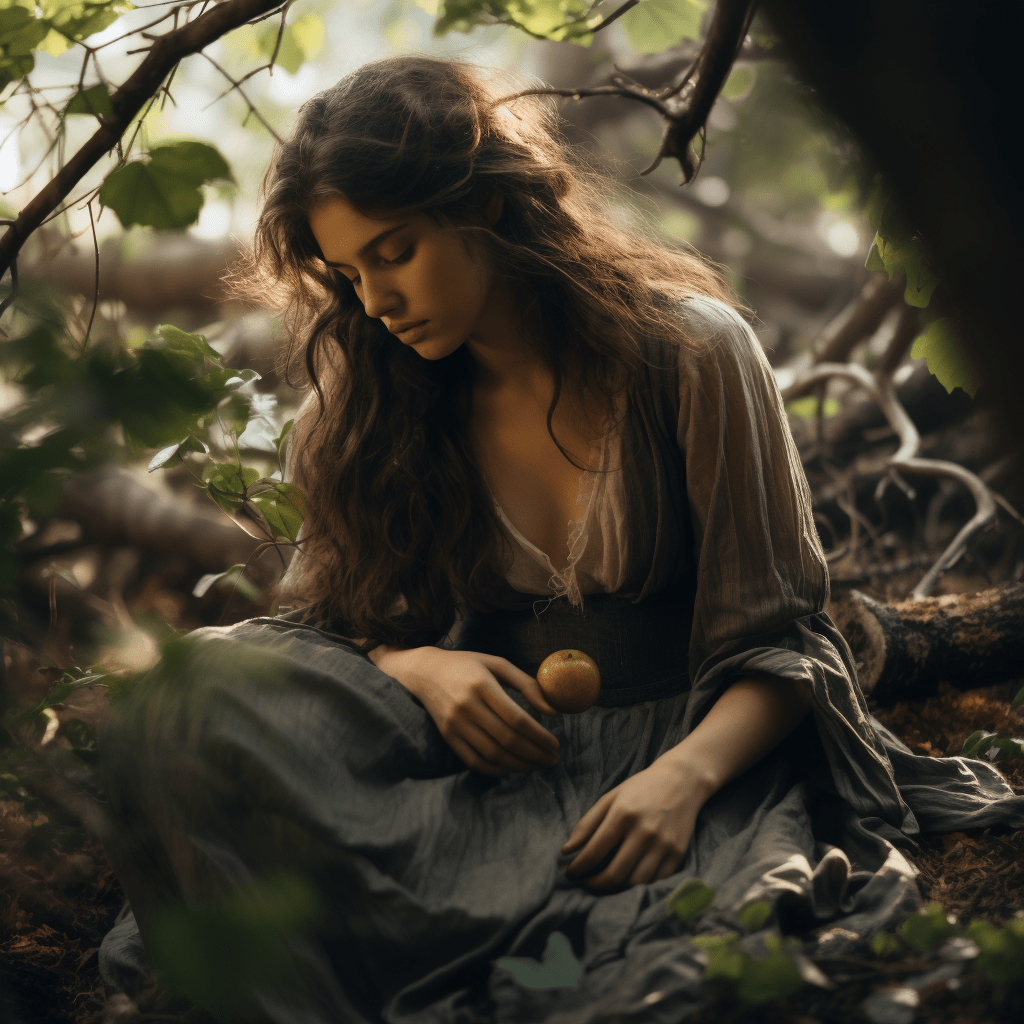 …divine sparks trapped in the mute things of time…